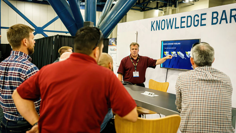 Knowledge Bar at HOUSTEX