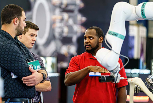 Attendees at HOUSTEX