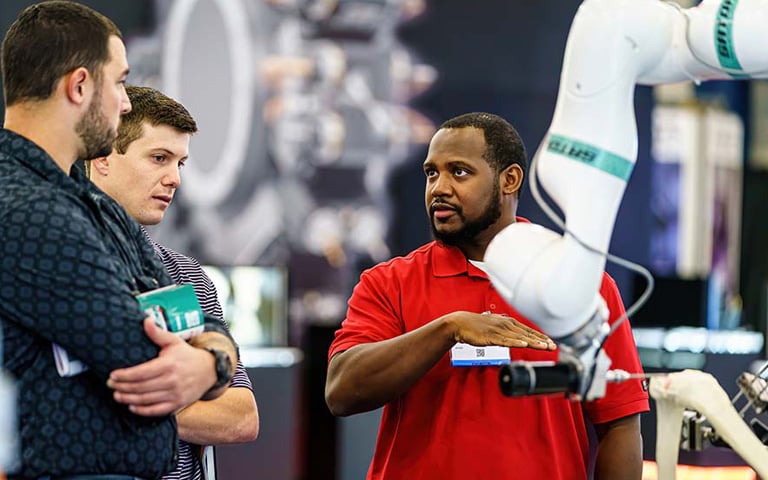 Attendees at HOUSTEX