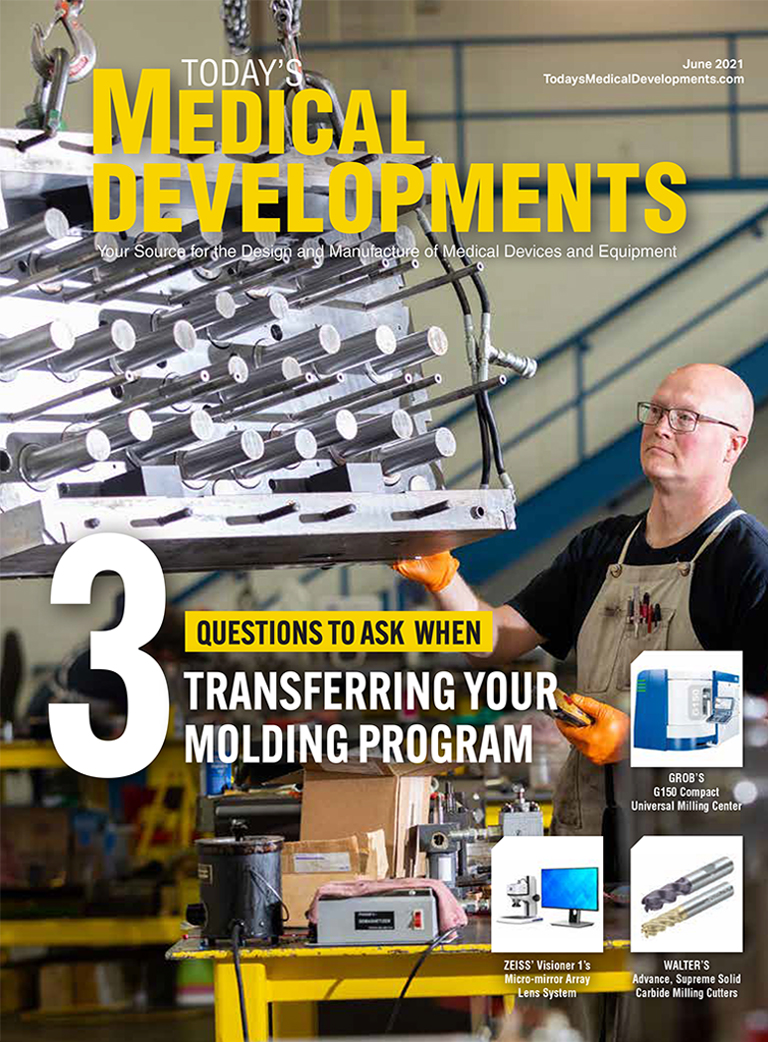 Today's Medical Developments - June 2021 Cover